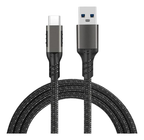 Amitosai MTS-ACPD66W1 Cable Carga Y Datos Usb-a Usb-c 60w Color Negro