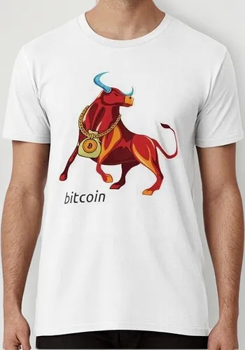 Remera Bitcoin (btc) Bull Run Algodon Premium