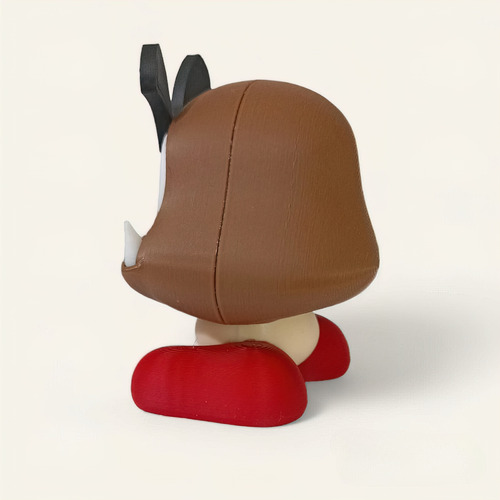 Set Figura Articulada De Mario Bros Toonaki Con Hongo Goomba