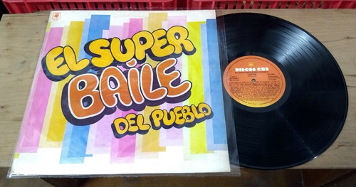 El Super Baile Del Pueblo 1986 Compilado Cumbia Disco Vinilo