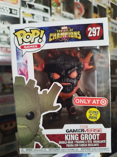 Funko Pop King Groot # 297 (Usado)