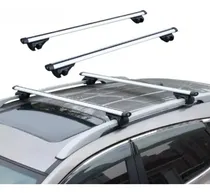 Comprar Barra Auto Porta Equipaje Parrilla Aluminio 120 Cms + Llave
