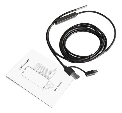 Endoscopio Usb 3 En 1 Boroscopio 3.9mm Impermeable