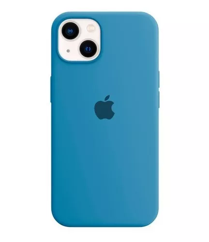 Funda protectora Premium Silicone case azul océano con diseño [capas para  celulares] para iPhone iPhone Compatível com iphone 13 mini / 13 / 13 pro /  13 max por 1 unidad