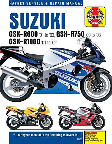 Libro Suzuki Gsx R600 De Vvaa  Haynes Publishing Group Plc