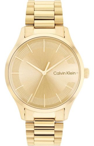 Reloj Calvin Klein 25200043 Dorado Dama Galeon Agente Oficia