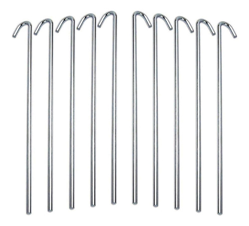 Tent Stakes Heavy Duty Metal, Galvanized Rust-free Yard Stak