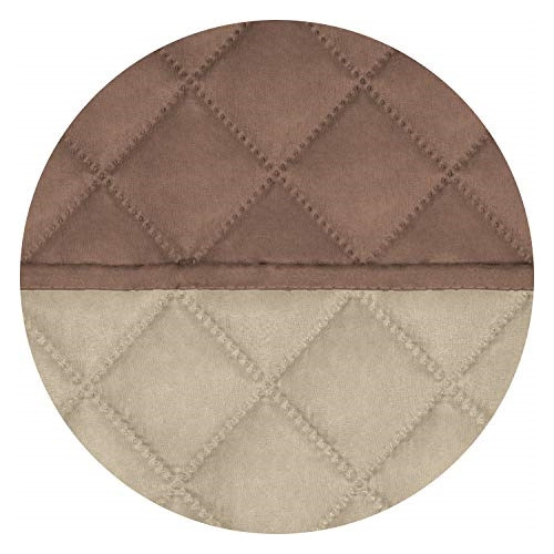 Funda Acolchada Reversible Para Sofá Con Correas Elásticas