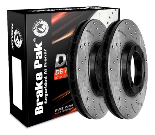 Discos De Freno Marca Brake Pak Para Chevrolet Luv Dmax 2.4