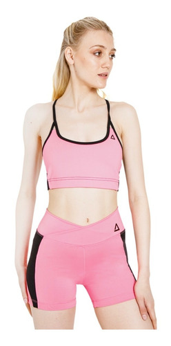 Conjunto Becky Top Y Short Combinados  - Aerofit Sw