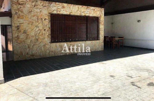 Imagem 1 de 16 de Casa Térrea, (lado Praia), 4 Dorms., 3 Vagas, - V1273