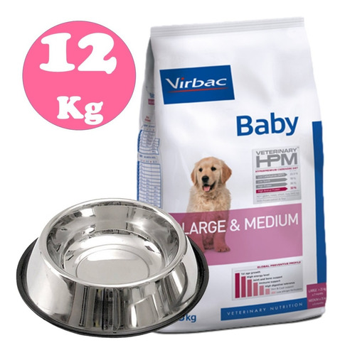Virbac Hpm Baby (cachorro) Large & Medium 12 Kg + Regalo