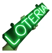 Comprar Cartel Neón Led - Loteria - Vidriera - Consult Otros Rubros