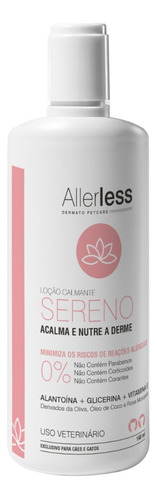 Loção Calmante Sereno Para Cães E Gatos Allerless - 140ml