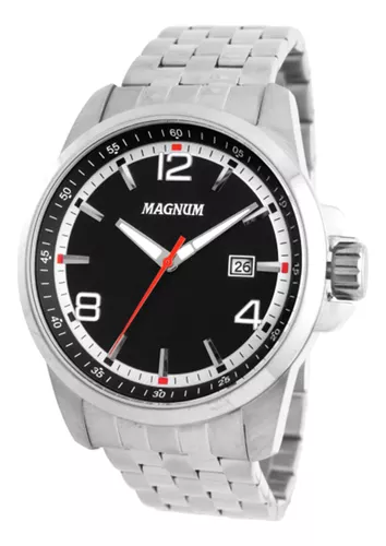 Relógio Magnum original com pulseira de aço 235242