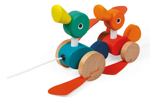 Pulling Duck - Juguete de madera - Janod