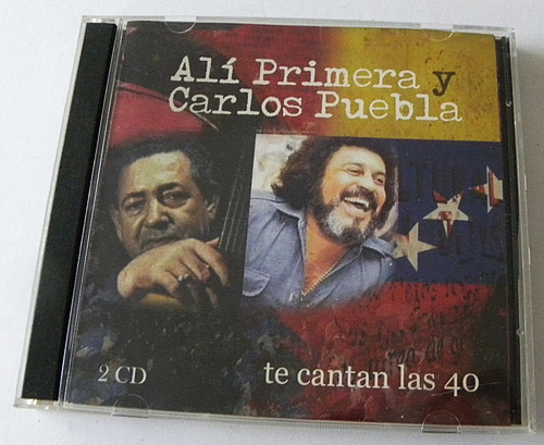 Alí Primera Y Carlos Puebla - Te Cantan Las 40 - 2 Cd