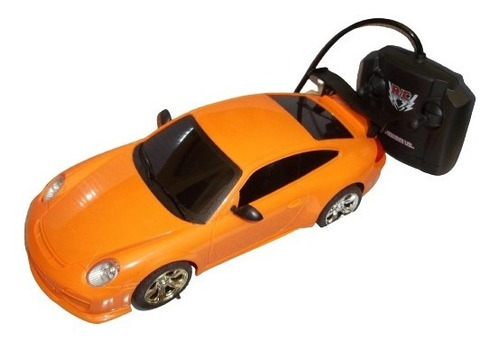 Auto Porsche 911 Radio Control Remoto 4 Ways Luces  1:18