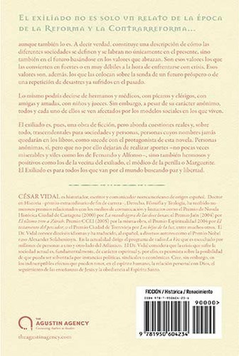 El Exiliado: Paz Y Libertad, César Vidal, 2da Ed.
