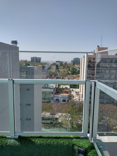 Departamento 2 Ambientes Amoblado Con Balcón Y Cochera! - Ba
