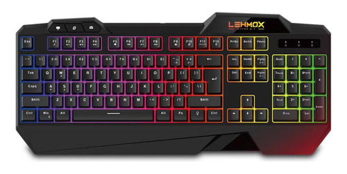 Teclado Gamer Led Semi-mecânico Retroiluminado T3