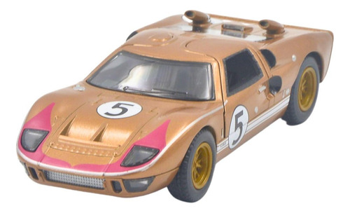 Ford Gt40 Mkii 1966 Cobre Escala 1:34