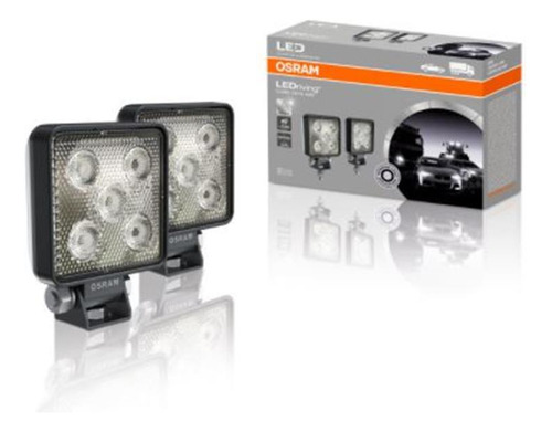 Foco Trabajo Led Cuadrado 12/24v 5 Leds Osram