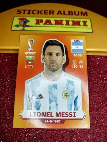 Barajita Lionel Messi Arg 19 Mundial Fifa Qatar 2022