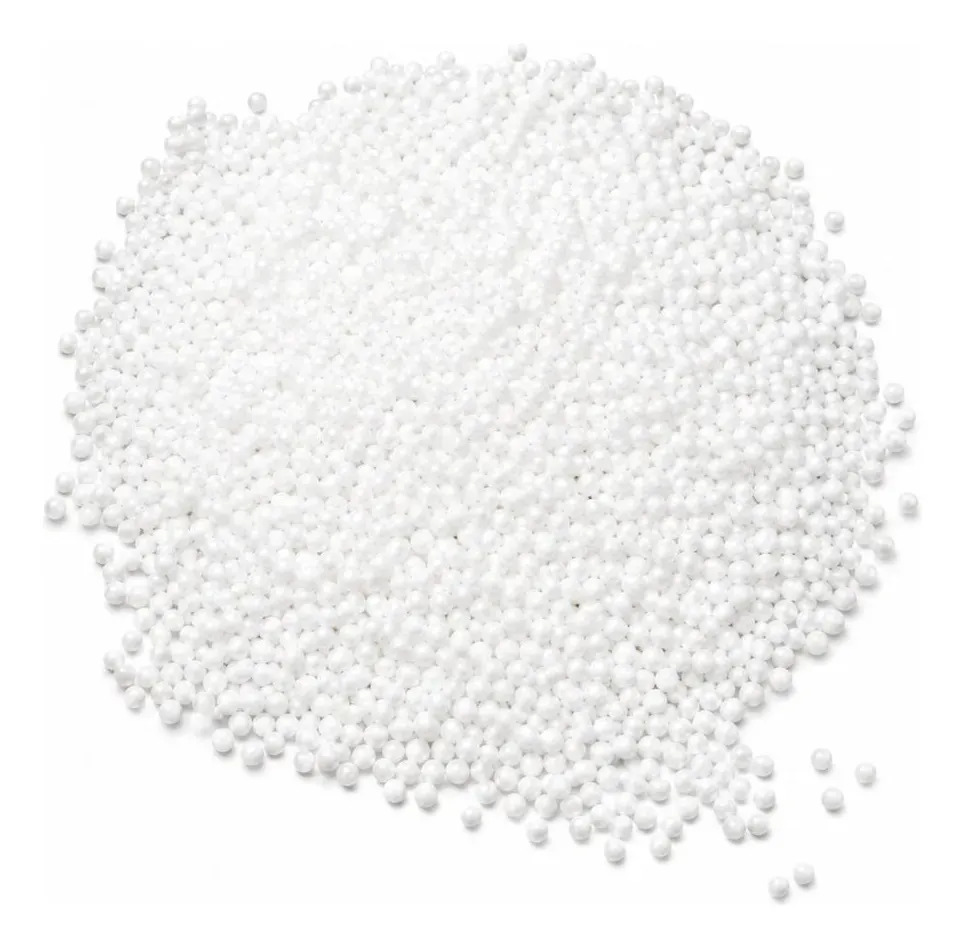 1 Kg Perlas Unicel Nieve Mini Bolitas Relleno Puff Beige
