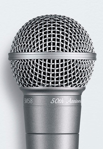 Imagen 7 de 10 de Microfono Shure Sm58 A-50 Edicion Limitada 50 Aniversario!!