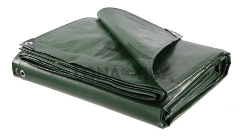 Lona Impermeable Verde 3x4 Con Filtro Uv (carpa Impermeable)