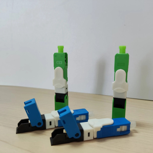 Conector Rápido Sc/apc, Sc/upc Fibra Óptica Robocop 10 Uds.