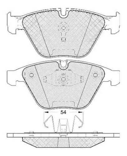 Pastilla De Freno Bmw Serie 6 - 630i - 645 - 650i Ci 03/11 D