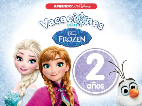 Libro - Vacaciones 2 Años Frozen 