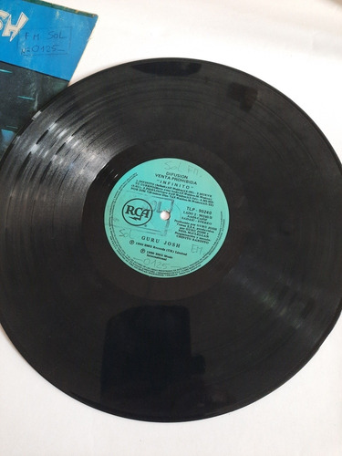 Guru Josh - Infinity Vinilo 1990 (Usado)