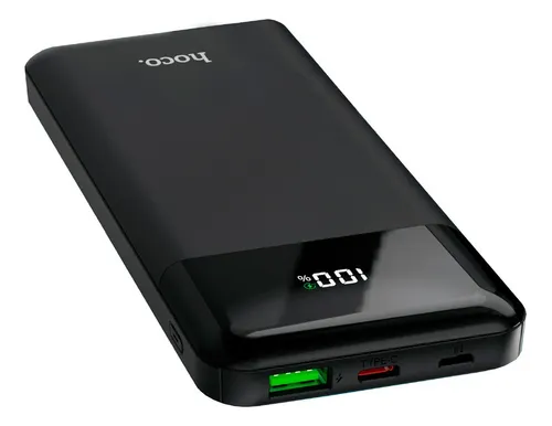 Power Bank Portátil Carga Rapida 10000mah Compacto Negro