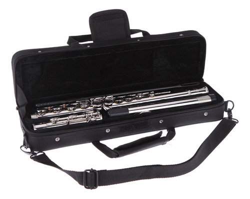 Flauta Transversal  Yamaha  Yfl 471  Silver  Llaves Cerradas