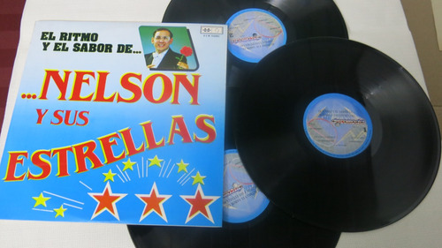 Vinyl Lp Acetato Disco Salsa Nelson Y Sus Estrellas El Ritmo