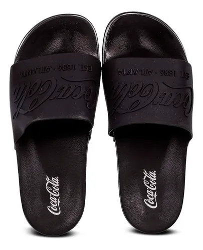 Chinelo Sandália Coca Cola Slide Coke Bold Original — R$ 99,99 em Mercado Livre, 32% OFF