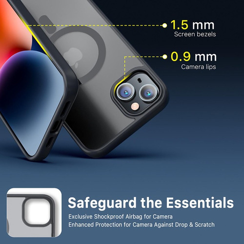 . Funda Mybat Contour Con Magsafe Y Mica Para iPhone 14 Plus