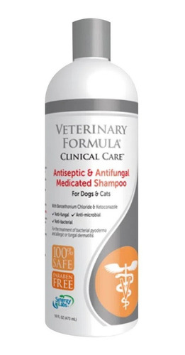 Shampoo Veterinary Antiseptic Antifungal X 473ml