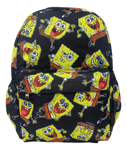 Spongebob Squarepants 16 Pulgadas Gran Mochila De Impresión