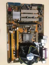 Comprar Mother Asus 775 P5kpl + Micro Core 2 Duo E7200 Con Cooler