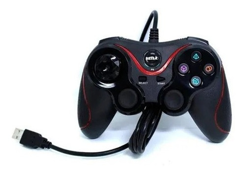 Joystick Ps3 Con Cable Usb Seisa (sj-905)