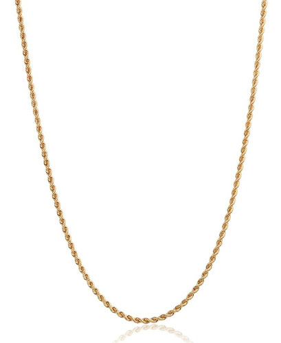 Conjunto Corrente E Pulseira Em Ouro 18k Cordão Baiano 50cm