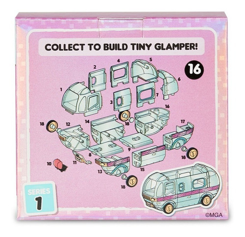 Lol L.o.l. Surprise Tiny Toys Colecciona Arma Mini Glamper