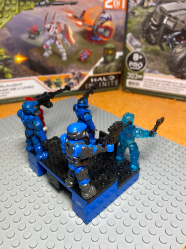 Megabloks Mega Construx Halo Covenant Vs Unsc (221) 1 Halo (Usado)