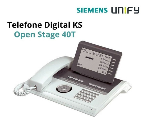 Telefone Siemens Unify Digital Ks Open Stage 40t