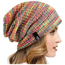 Comprar Gorros Sombreros Y Boinas De Punto Holgado Rosad Talla Única