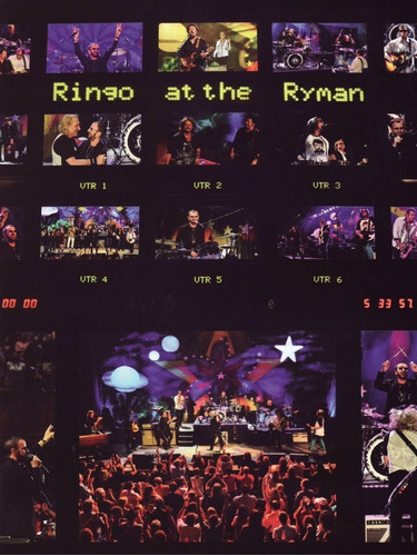 Starr Ringo & Band Ringo At The Ryman Importado Dvd Nuevo